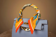 WLH-1601 Light Blue Chic Style Leather Handbag