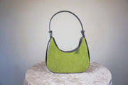 WLH-0358 Vintage Green Casual Style Leather Handbag