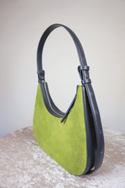 WLH-0358 Vintage Green Casual Style Leather Handbag