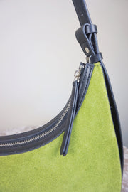 WLH-0358 Vintage Green Casual Style Leather Handbag