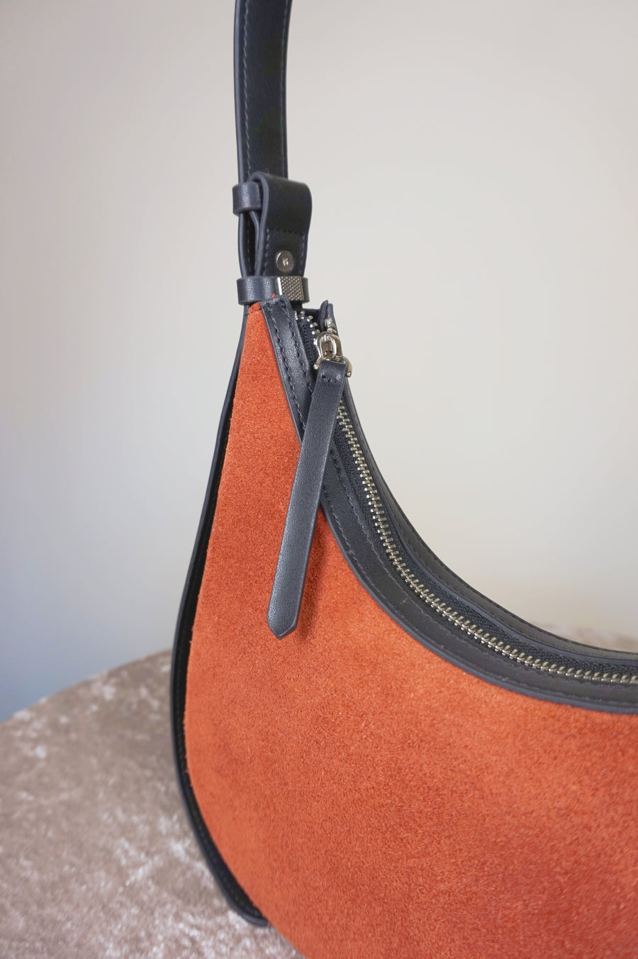 WLH-0368 Dark Red Casual Style Leather Handbag