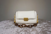 WLH-0701 White Chic Style Leather Handbag
