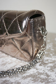 WLH-0811 Rose Gold Chic Style Leather Handbag