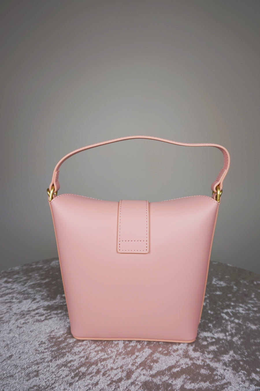 WLH-2304 Pink Chic Style Leather Handbag