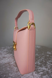 WLH-2304 Pink Chic Style Leather Handbag