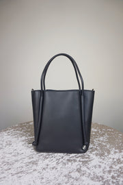WLH-2803 Black Chic Style Leather Handbag