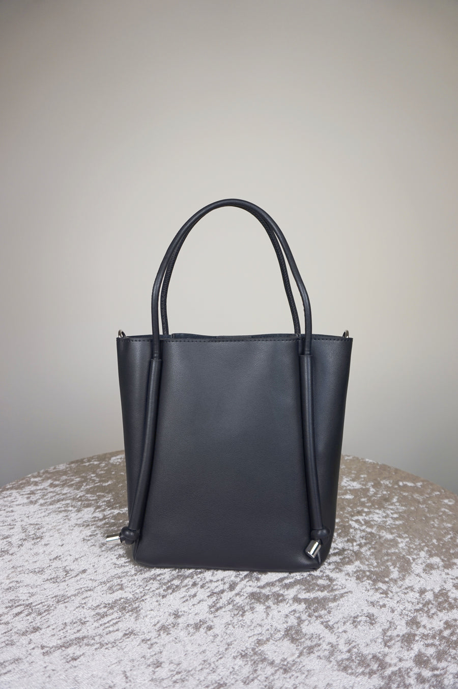 WLH-2803 Black Chic Style Leather Handbag