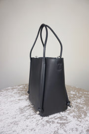 WLH-2803 Black Chic Style Leather Handbag