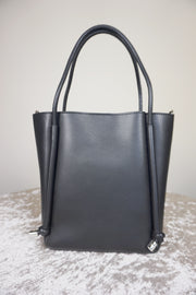 WLH-2803 Black Chic Style Leather Handbag