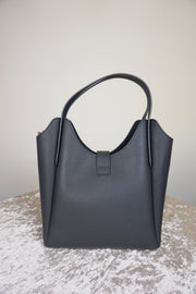 WLH-1610 Black Chic Style Leather Handbag