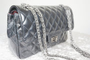 WLH-2306 Black Check Luxury Style Leather Handbag