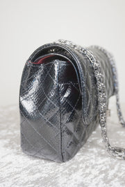 WLH-2306 Black Check Luxury Style Leather Handbag
