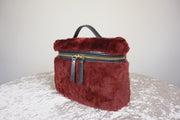 WLH-0813 Wine Red Cute Style Leather Bag