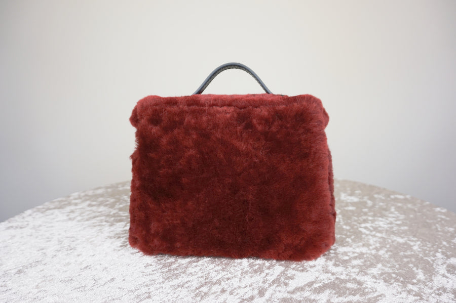 WLH-0813 Wine Red Cute Style Leather Bag