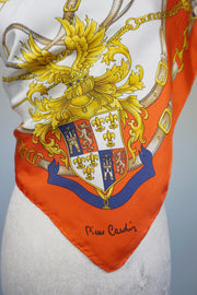 WSS-5806 Red Royal Style Silk Scarf