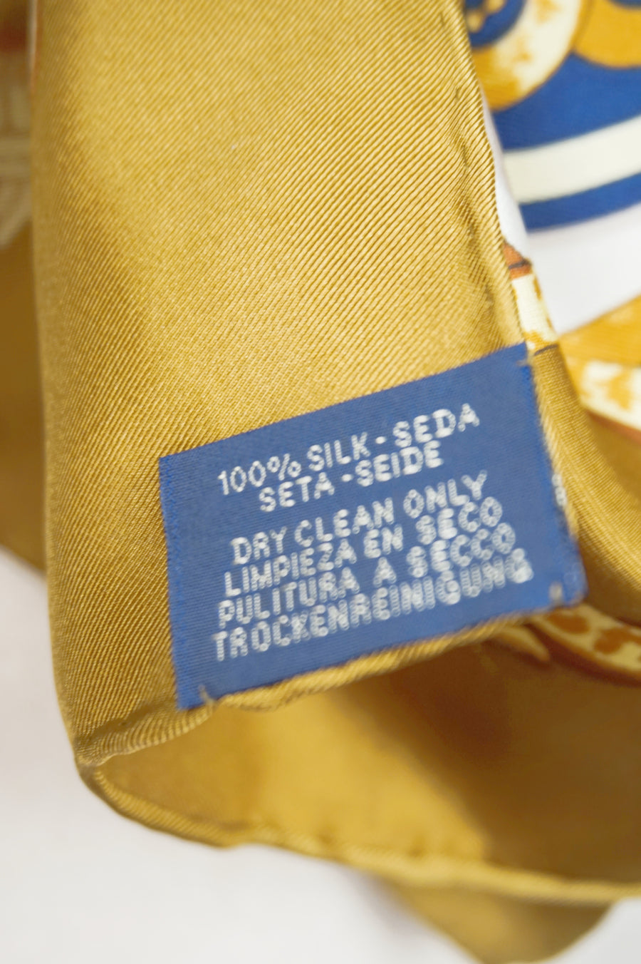 WSS-5821 Caramel Royal Harness Silk Scarf ( Queen's Favorite )