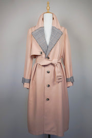 WTC-0009 Coral Chic Style Trench Coat