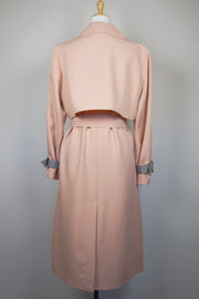 WTC-0009 Coral Chic Style Trench Coat