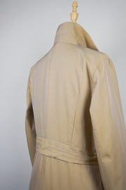 WTC-28003 Camel Chic Style Chameleon Trench Coat ( Scarf is not included )