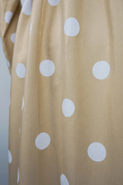 WTC-08013 Polka Dots Artistic Style Trench Coat