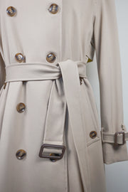 WTC-82016 Beige Luxury Style Trench Coat