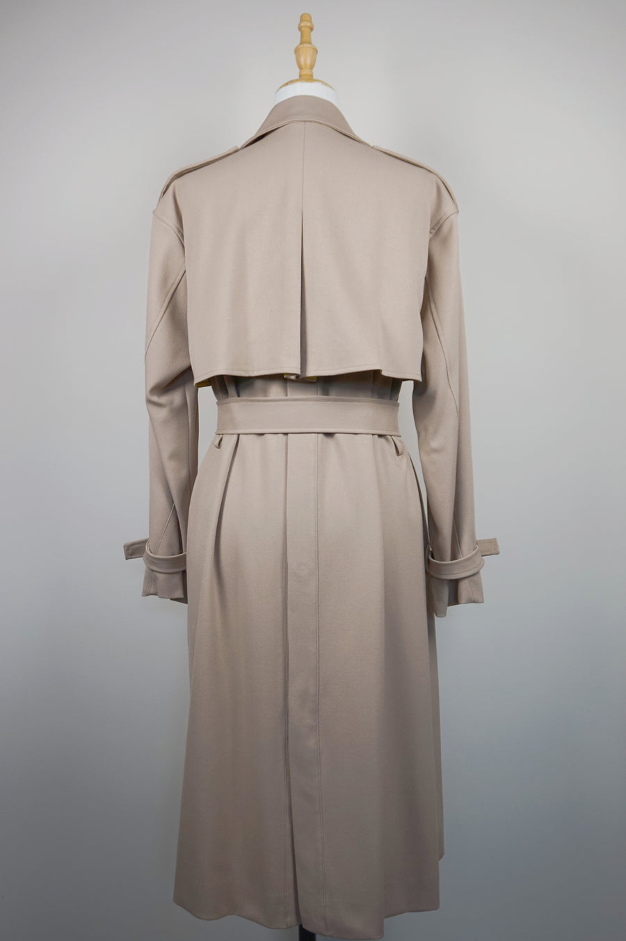WTC-82016 Beige Luxury Style Trench Coat