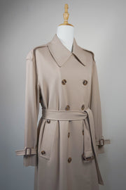 WTC-82016 Beige Luxury Style Trench Coat