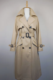 WTC-3105C Beige Luxury Style Waterproof Trench Coat ( Queen's Favorite )