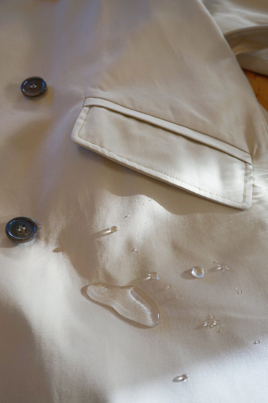 WTC-3105C Beige Luxury Style Waterproof Trench Coat ( Queen's Favorite )