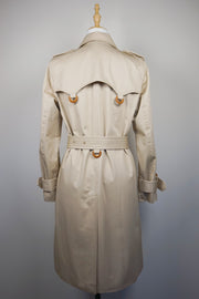 WTC-3585 Beige Luxury Style Loop Trench Coat ( Waterproof )