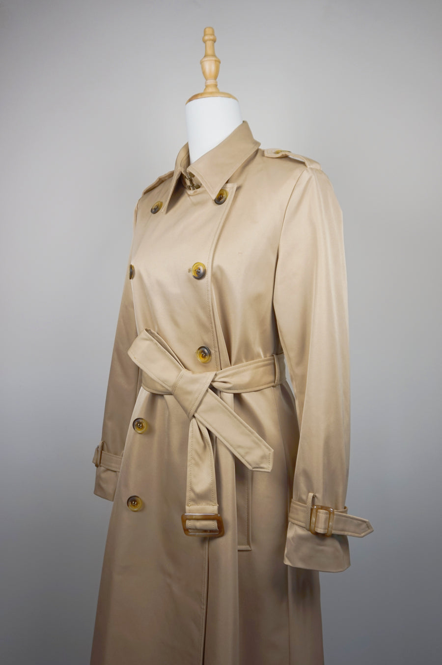 WTC-1754C Camel Classic Style Waterproof Trench Coat