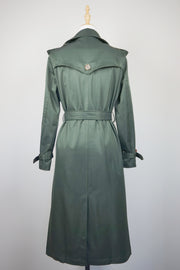 WTC-9486 Army Green Classic Style Trench Coat