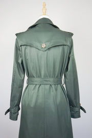 WTC-9486 Army Green Classic Style Trench Coat