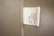 WWC-18168 Light Brown Luxury Style Embroidery Wool Coat