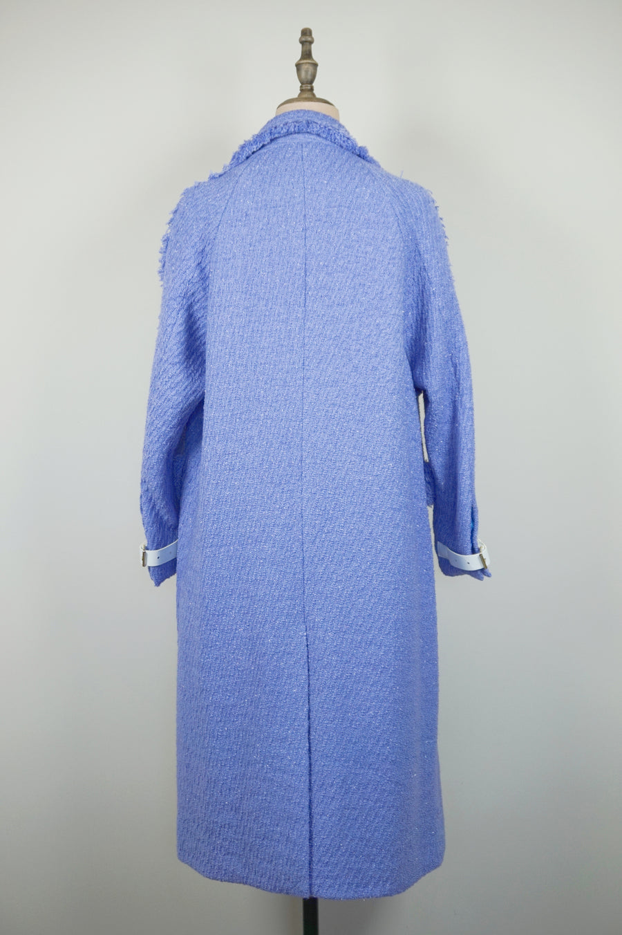 WTC-DR3001 Lavender Luxury Style Wool Trench Coat
