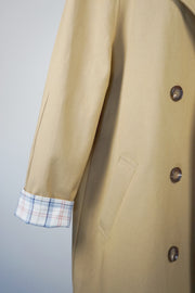WTC-5545 Khaki Casual Style Trench Coat
