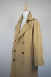 WTC-5545 Khaki Casual Style Trench Coat