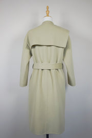 WWC-2625 Light Green Chic Style Wool Coat