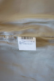 WCC-9375 Pale Green Elegant Style Cashmere Coat