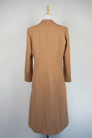 WWC-4F926 Camel Artistic Style Wool Coat