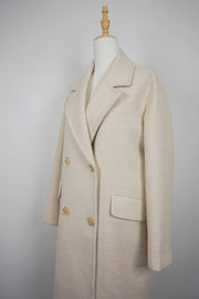 WTC-283413 Beige Casual Style Long Trench Coat